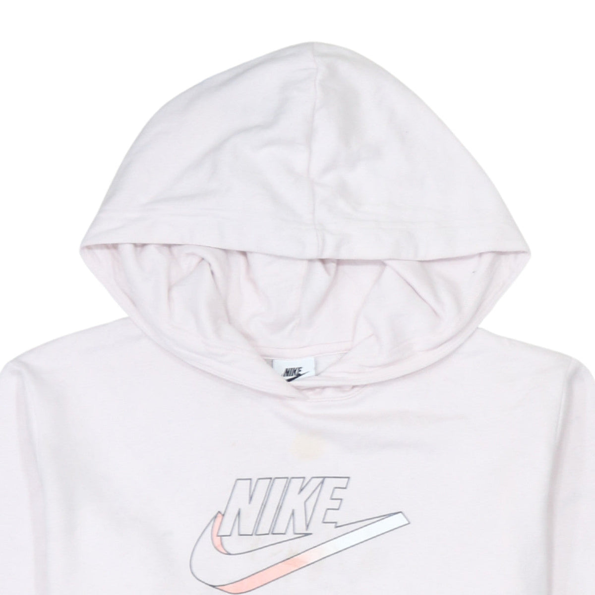 Womens UK Size M Nike Pink Pullover Hoodie