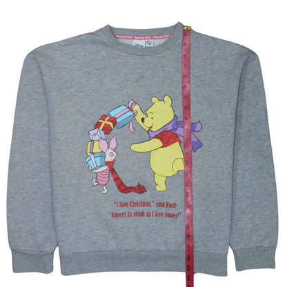 Womens UK Size 12/14 Disney Grey Pullover Sweatshirt