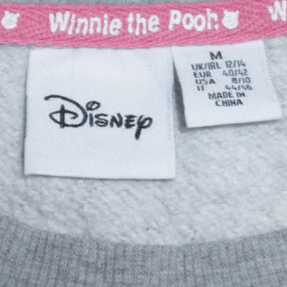 Womens UK Size 12/14 Disney Grey Pullover Sweatshirt