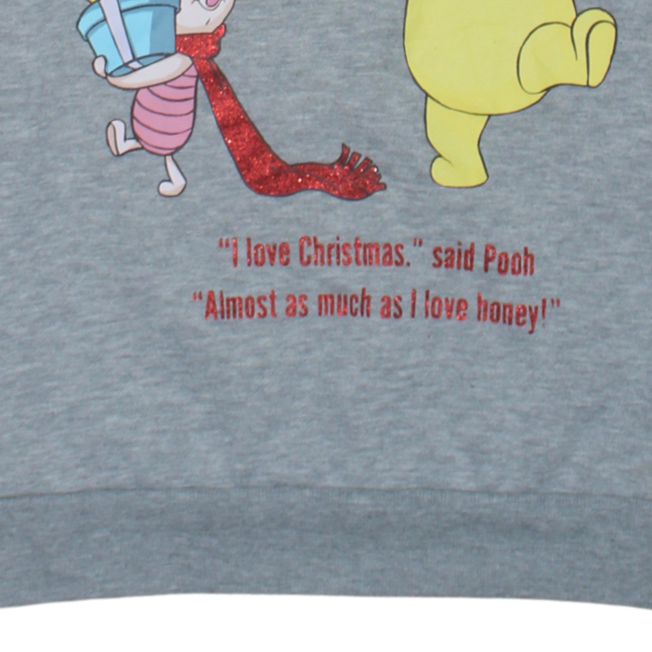 Womens UK Size 12/14 Disney Grey Pullover Sweatshirt