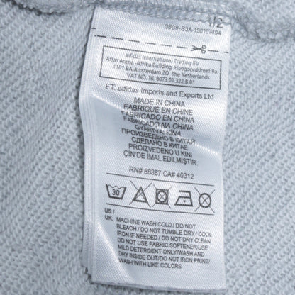 Womens UK Size 8 adidas Grey Pullover Sweatshirt