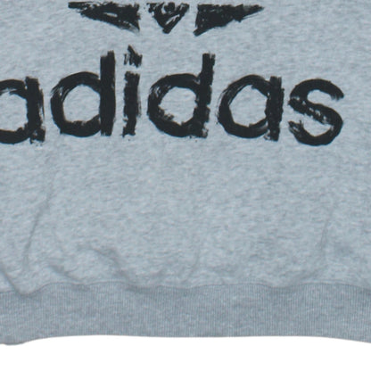 Womens UK Size 8 adidas Grey Pullover Sweatshirt