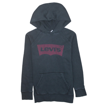 Mens UK Size XS Levi's Black Pullover Hoodie