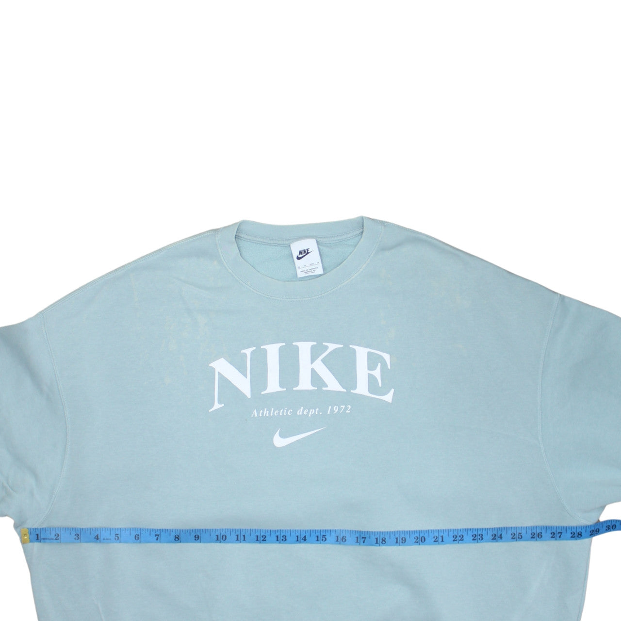 Womens UK Size XS Nike Blue Pullover Sweatshirt