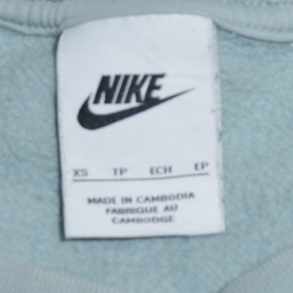 Womens UK Size XS Nike Blue Pullover Sweatshirt
