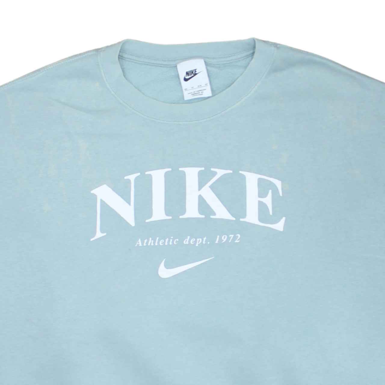 Womens UK Size XS Nike Blue Pullover Sweatshirt