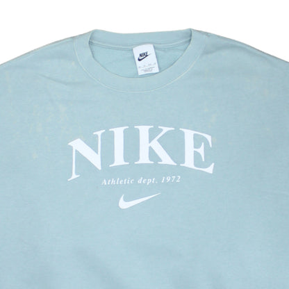 Womens UK Size XS Nike Blue Pullover Sweatshirt