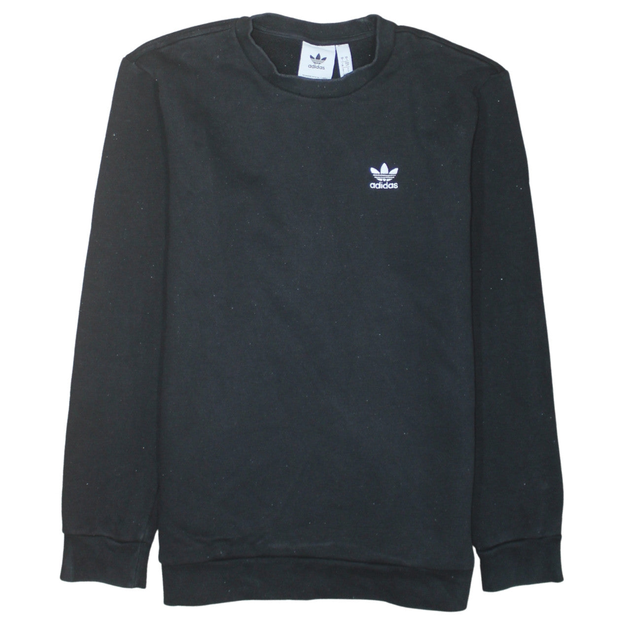 Mens UK Size S adidas Black Pullover Sweatshirt