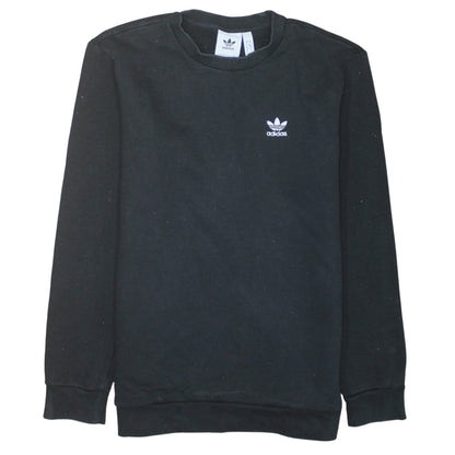 Mens UK Size S adidas Black Pullover Sweatshirt