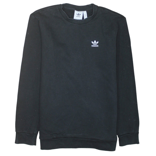 Mens UK Size S adidas Black Pullover Sweatshirt