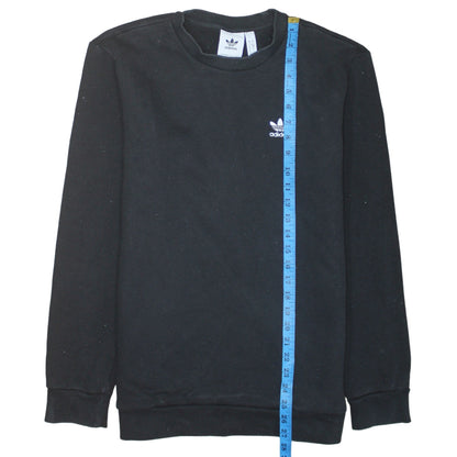 Mens UK Size S adidas Black Pullover Sweatshirt