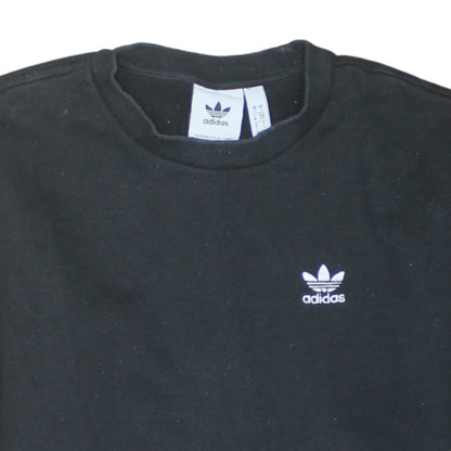 Mens UK Size S adidas Black Pullover Sweatshirt