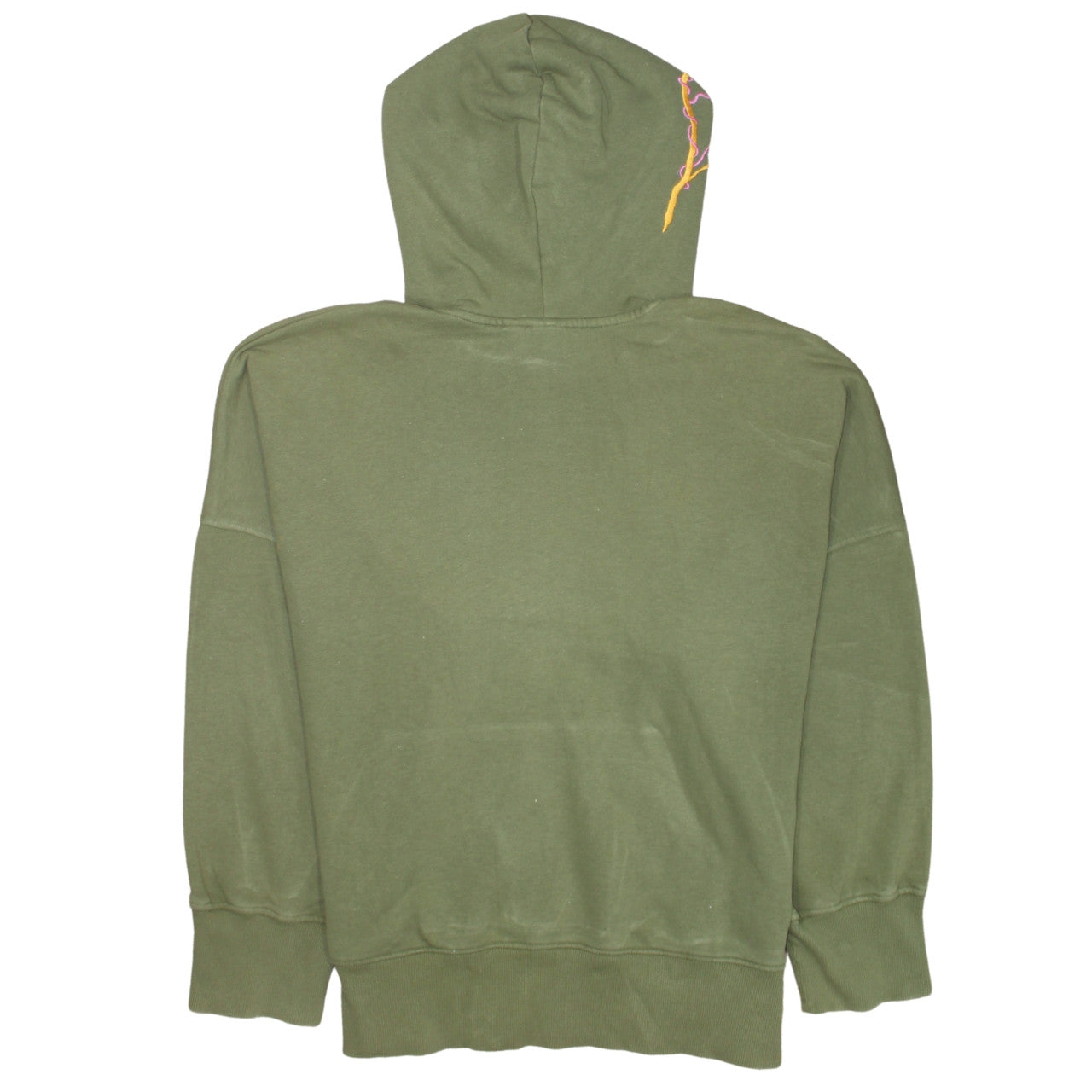 Womens UK Size 10 adidas Green Pullover Hoodie