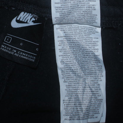 Mens UK Size L Nike Regular Fit Sweatpants Black Trousers