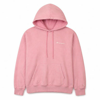 Womens UK Size M Champion Pink Pullover Hoodie