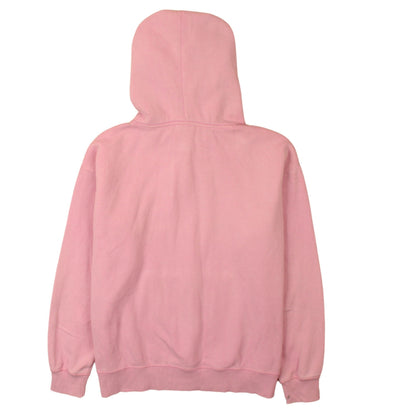 Womens UK Size M Champion Pink Pullover Hoodie