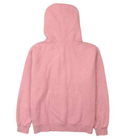 Womens UK Size M Champion Pink Pullover Hoodie
