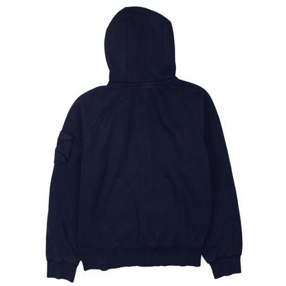 Womens UK Size M Nike Blue Full Zip Hoodie