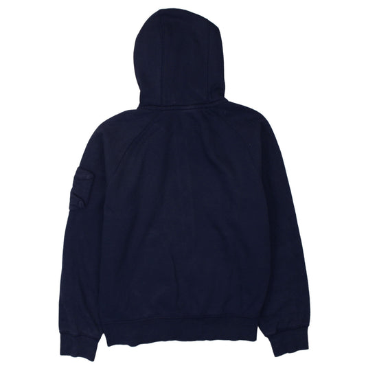 Womens UK Size M Nike Blue Full Zip Hoodie