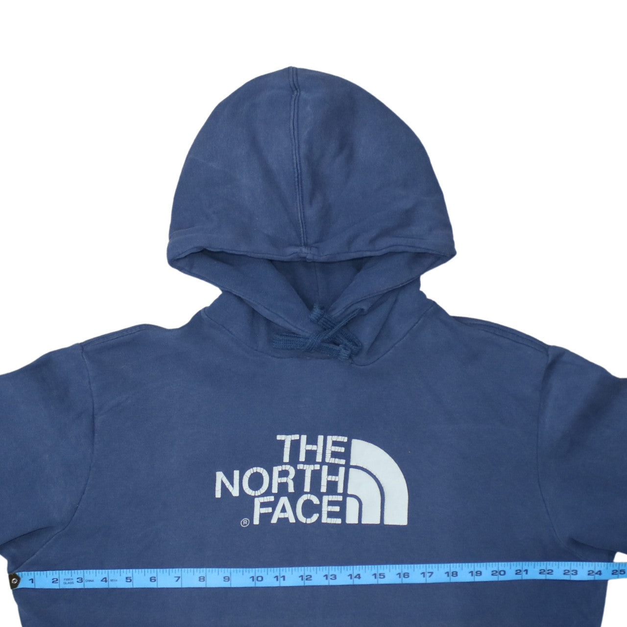Mens UK Size L The North Face Blue Pullover Hoodie