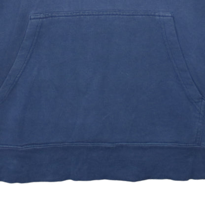 Mens UK Size L The North Face Blue Pullover Hoodie