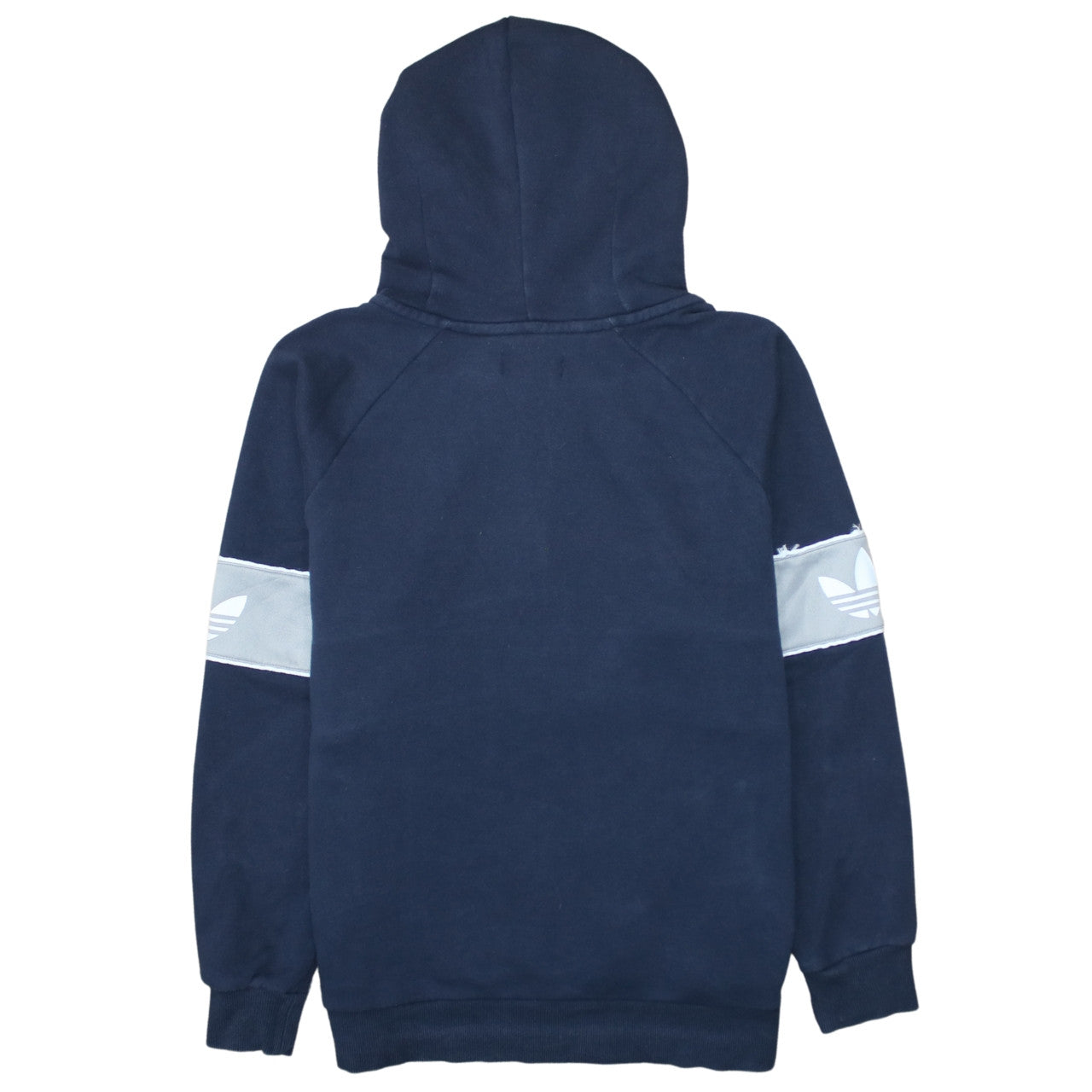 Womens UK Size 14 adidas Blue Pullover Hoodie