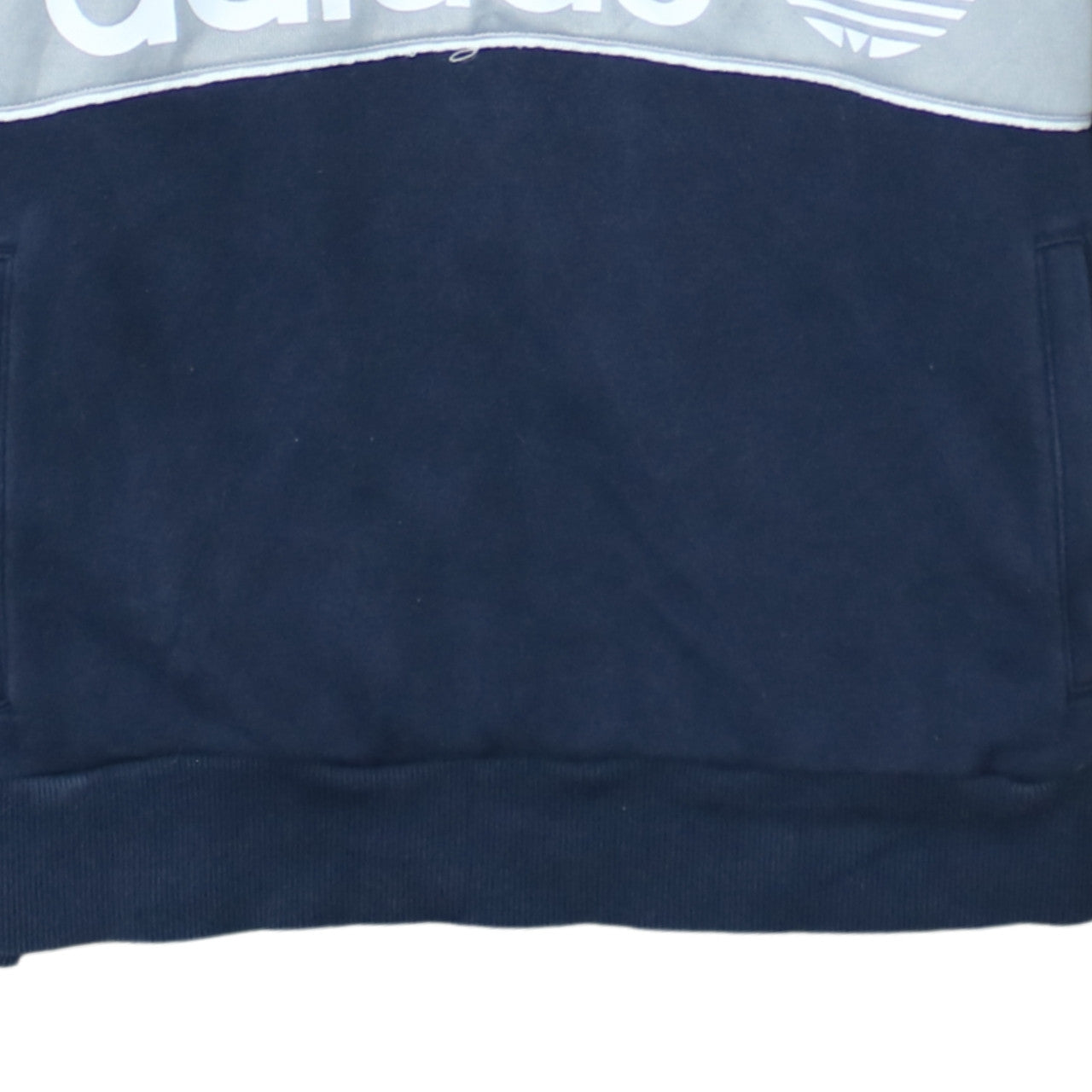 Womens UK Size 14 adidas Blue Pullover Hoodie