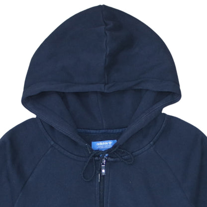 Womens UK Size 14 adidas Blue Pullover Hoodie