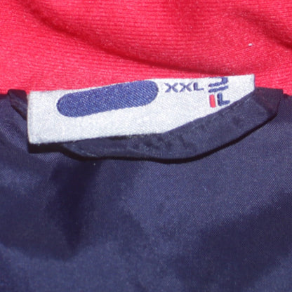 Mens UK Size 2XL FILA Blue Running & JoggingWalkingGym & Training Jacket