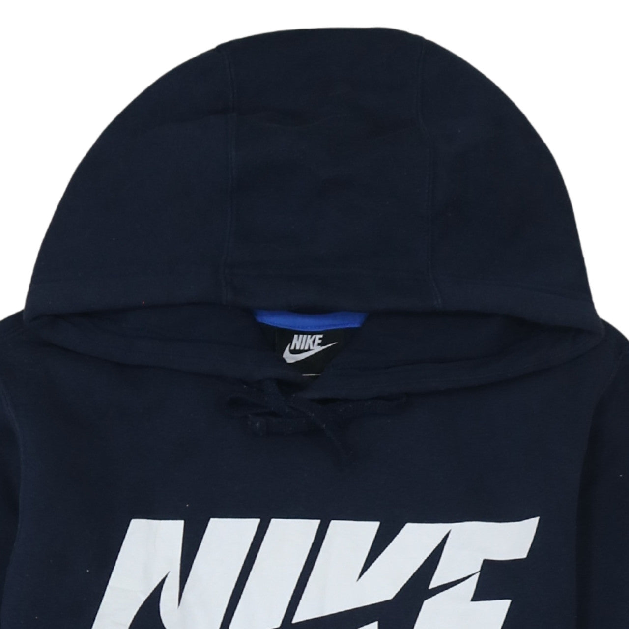 Mens UK Size S Nike Blue Pullover Hoodie