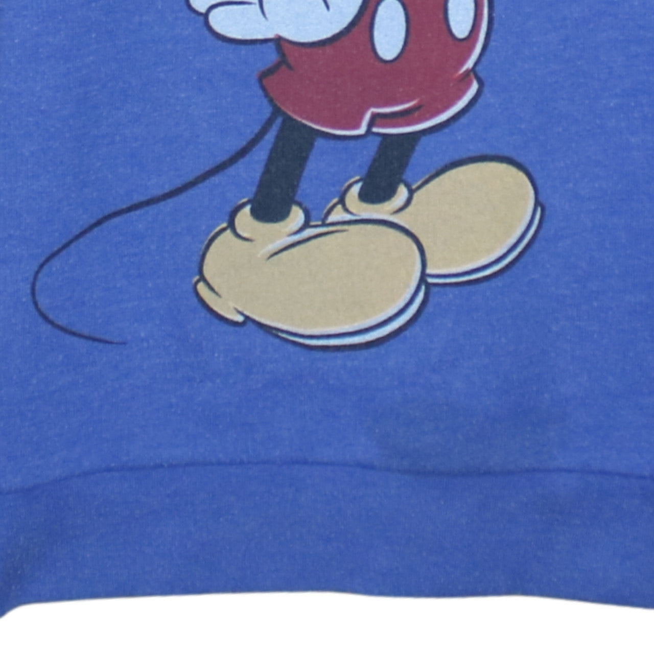 Womens UK Size 8 Disney Blue Pullover Sweatshirt