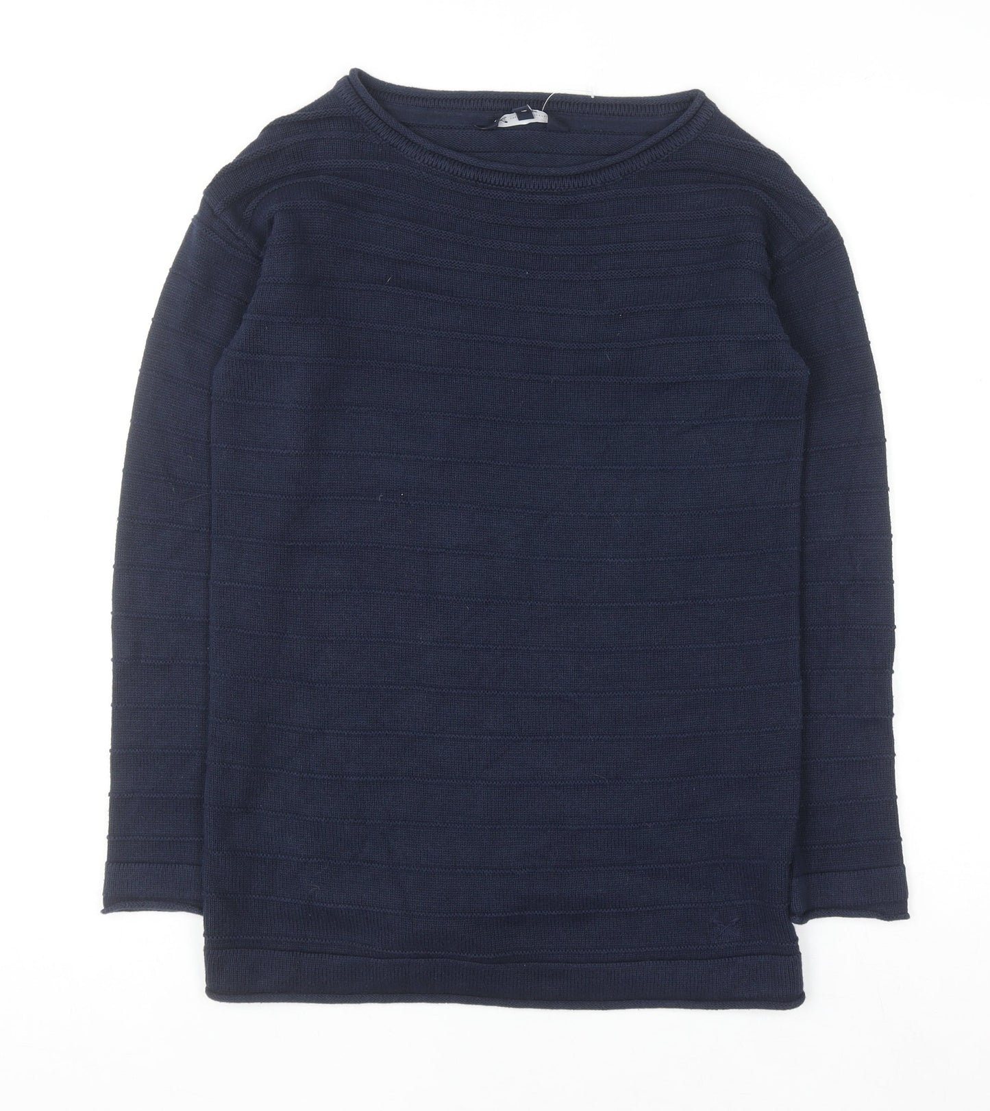 Womens UK Size 6 Crew Clothing Company Blue Pullover Jumper