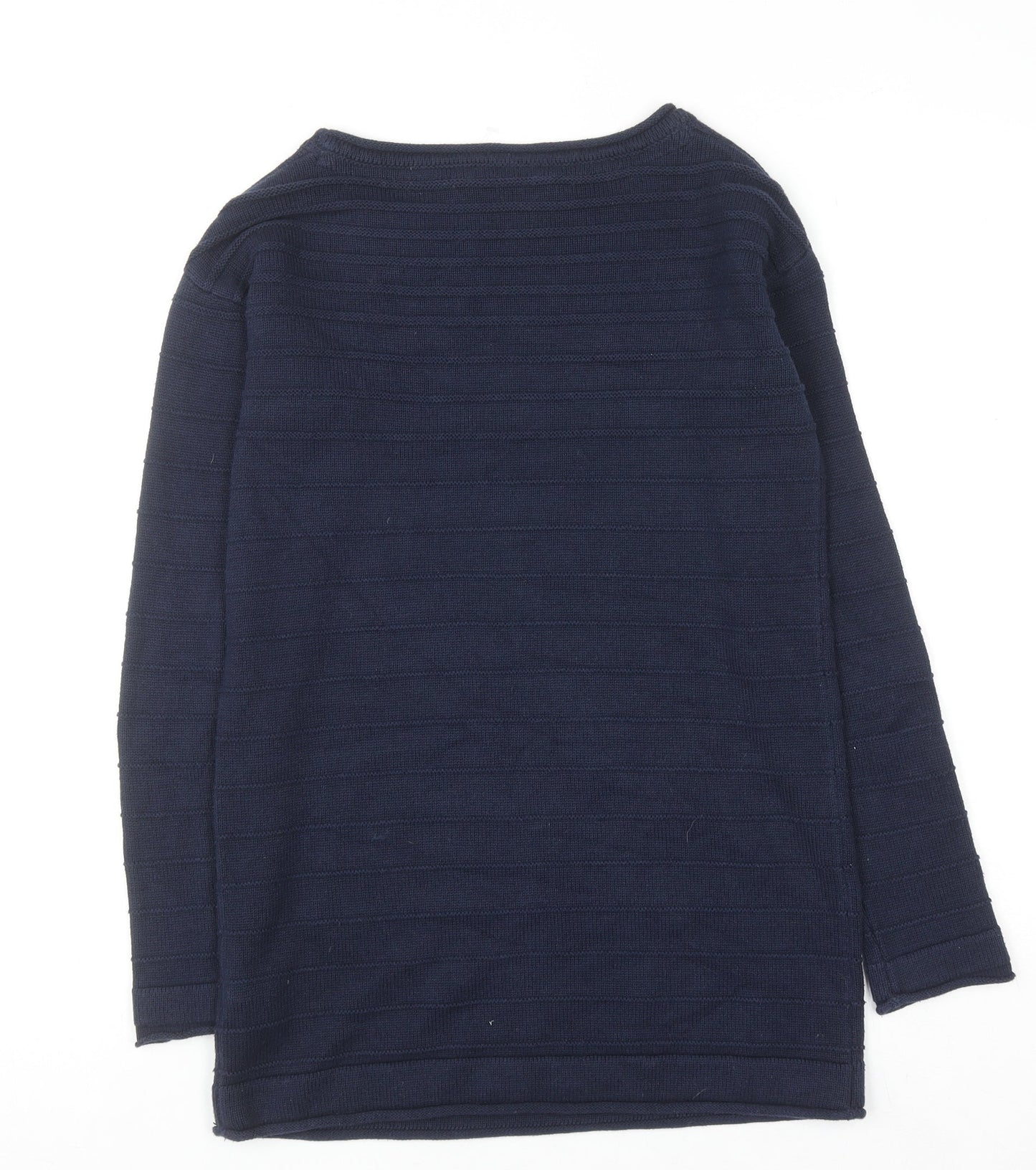 Womens UK Size 6 Crew Clothing Company Blue Pullover Jumper