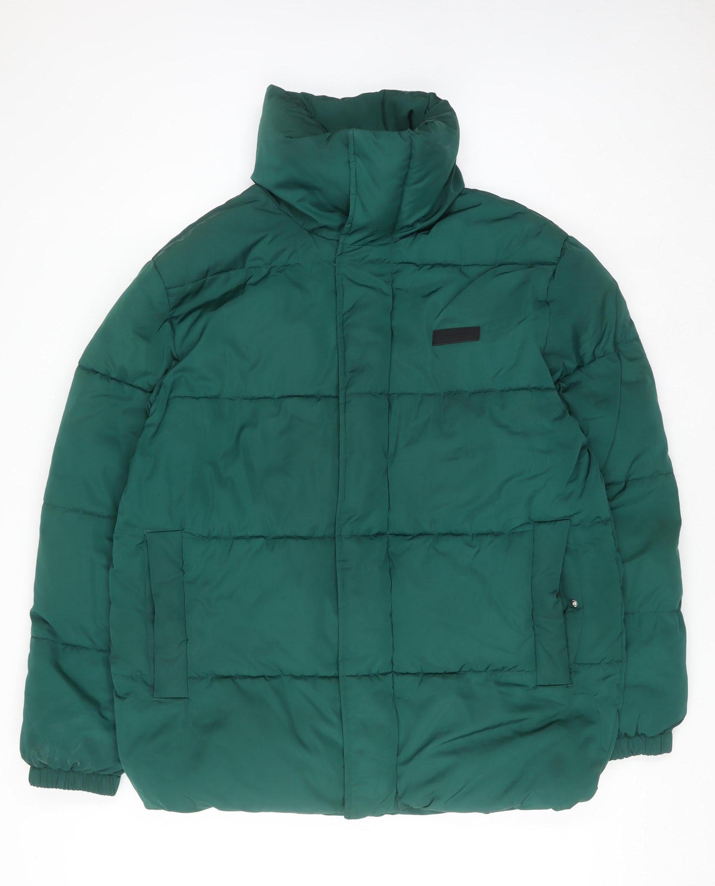 Womens UK Size M Michael Kors Green Puffer Jacket