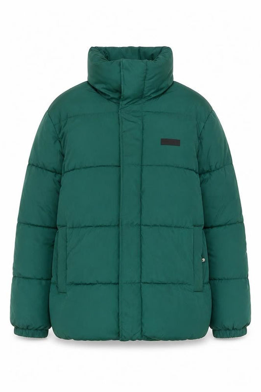 Womens UK Size M Michael Kors Green Puffer Jacket