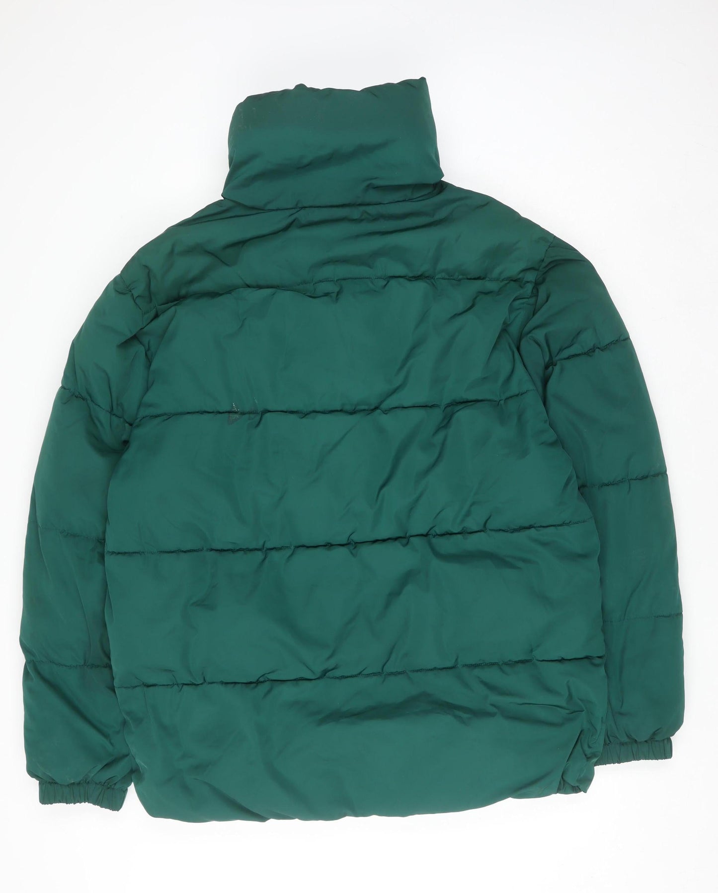 Womens UK Size M Michael Kors Green Puffer Jacket