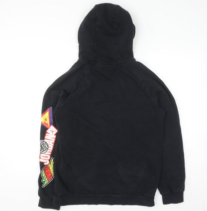 Mens UK Size M Jordan Black Pullover Hoodie