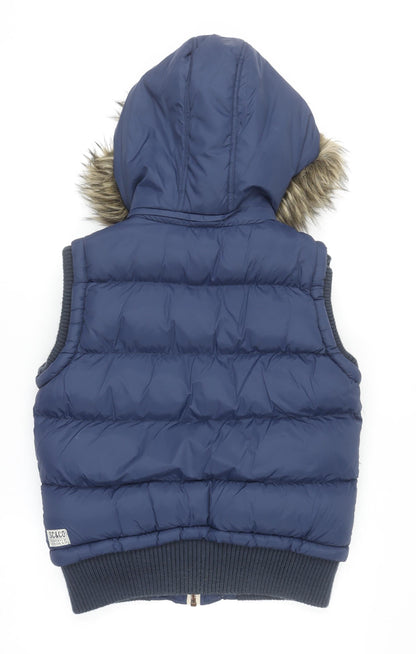 Womens UK Size 12 SoulCal & Co Blue Puffer Jacket