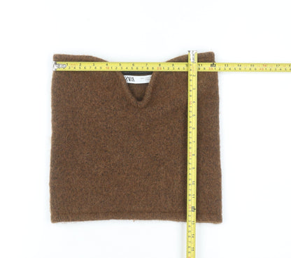 Womens UK Size S Zara Brown Camisole Tank