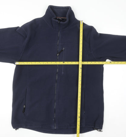 Peter Storm Men's Blue Fleece Full Zip Jacket Size L Outdoor Wear