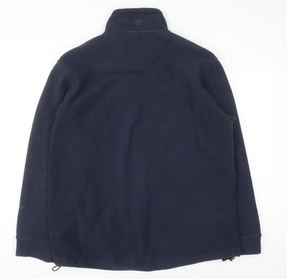 Peter Storm Men's Blue Fleece Full Zip Jacket Size L Outdoor Wear