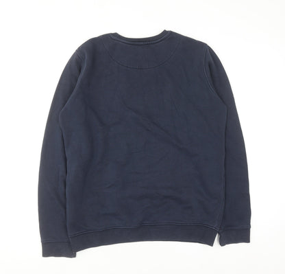 U.S. Polo Assn. Boys Blue 14-15 Years Pullover Sweatshirt Crew Neck