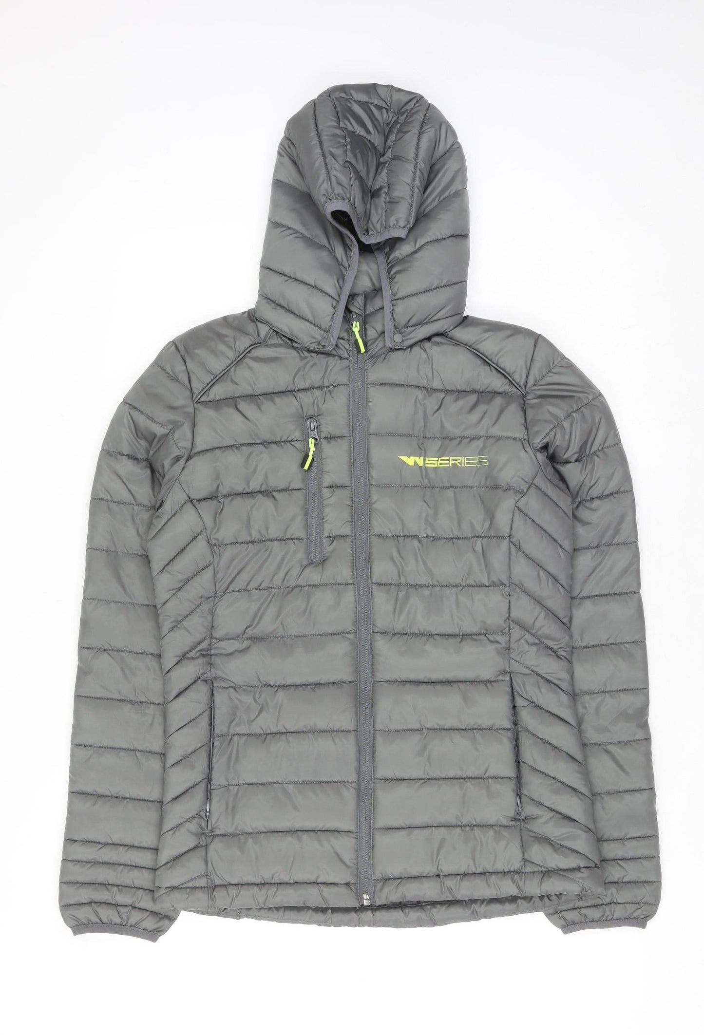 Mens UK Size S Clique Grey Puffer Jacket