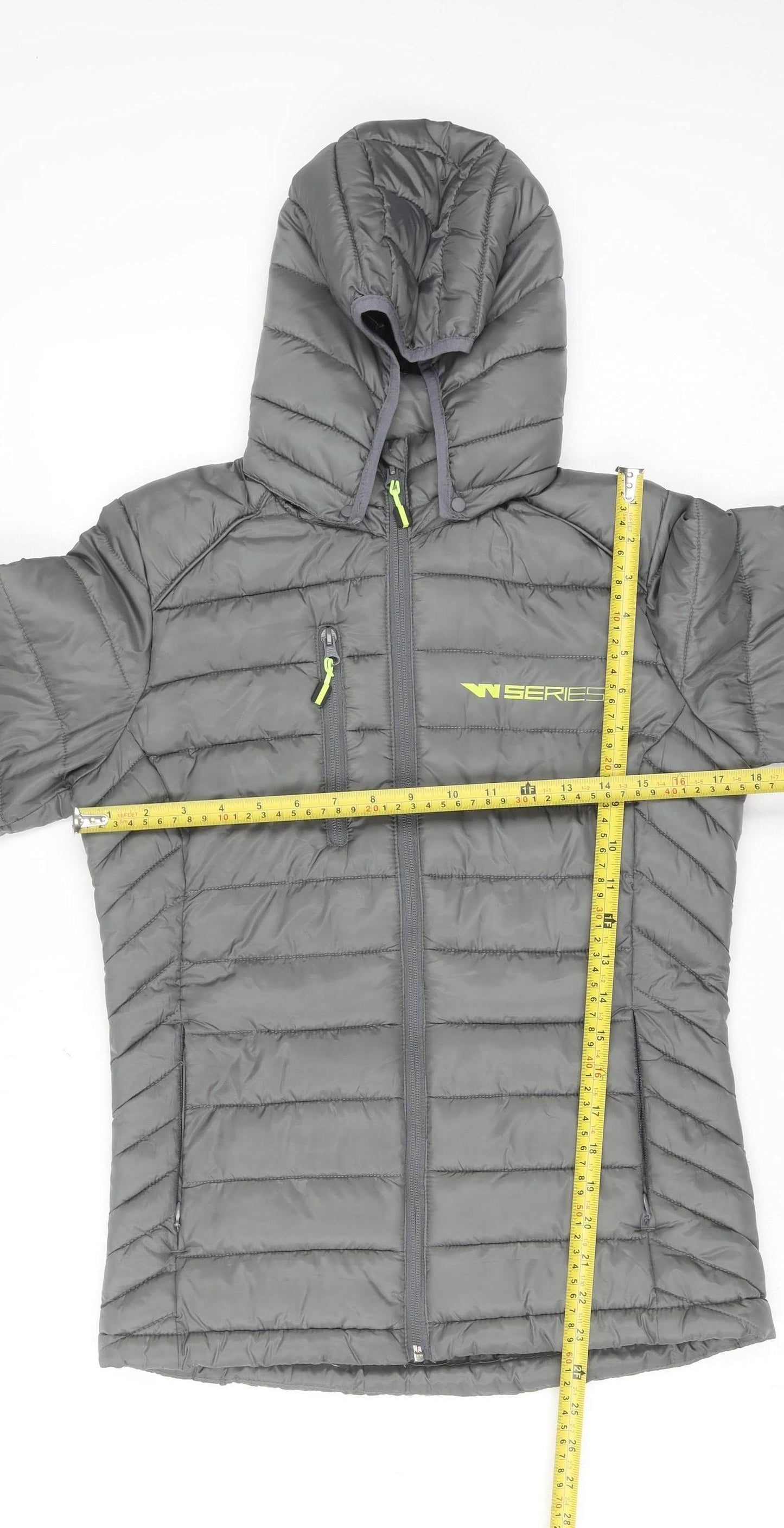 Mens UK Size S Clique Grey Puffer Jacket