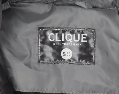 Mens UK Size S Clique Grey Puffer Jacket