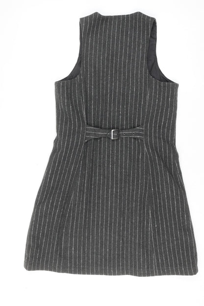 Womens UK Size 2 Pop England Pinafore/Dungaree Dress