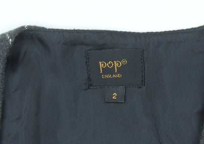 Womens UK Size 2 Pop England Pinafore/Dungaree Dress