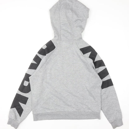Womens UK Size S IVY PARK Grey Pullover Hoodie