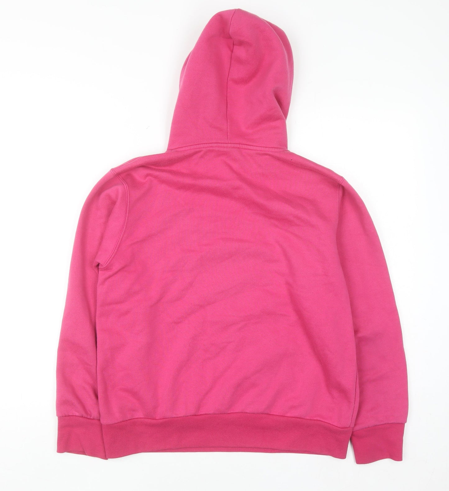 Womens UK Size M adidas Pink Pullover Hoodie