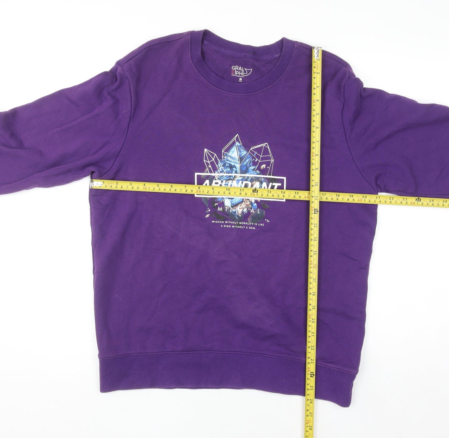 Womens UK Size 12 Baleno Purple Pullover Sweatshirt